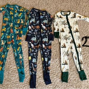 Little Sleepies Jungle Animal Print Pajamas